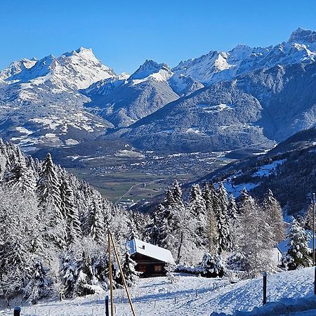 Sweet & Cosy Chalet In The Heart Of The Swiss Alps Troistorrents ภายนอก รูปภาพ