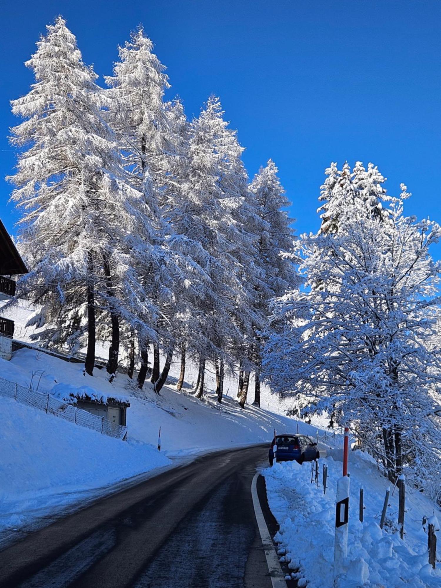 Sweet & Cosy Chalet In The Heart Of The Swiss Alps Troistorrents ภายนอก รูปภาพ